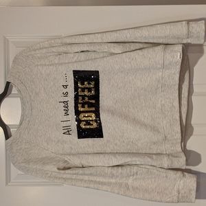 Grey sweatshirt size large